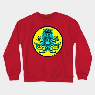 octopus navy master sailor ecopop arts Crewneck Sweatshirt